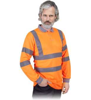 KOSZULKA POLO ODBLASKOWA - POLO-FLUO
