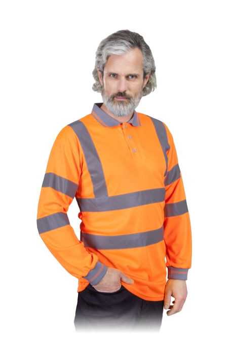 KOSZULKA POLO ODBLASKOWA - POLO-FLUO