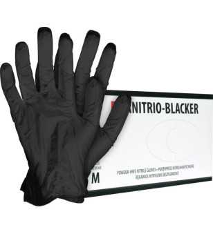 RĘKAWICE NITRYLOWE - RNITRIO-BLACKER