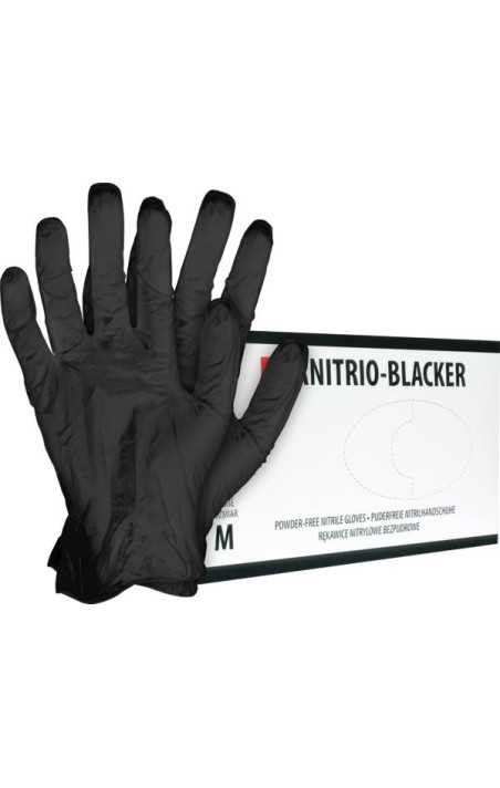 RĘKAWICE NITRYLOWE - RNITRIO-BLACKER