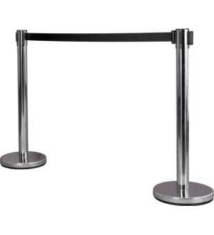 SŁUPEK STALOWY Z TAŚMĄ - POST-STEEL-2