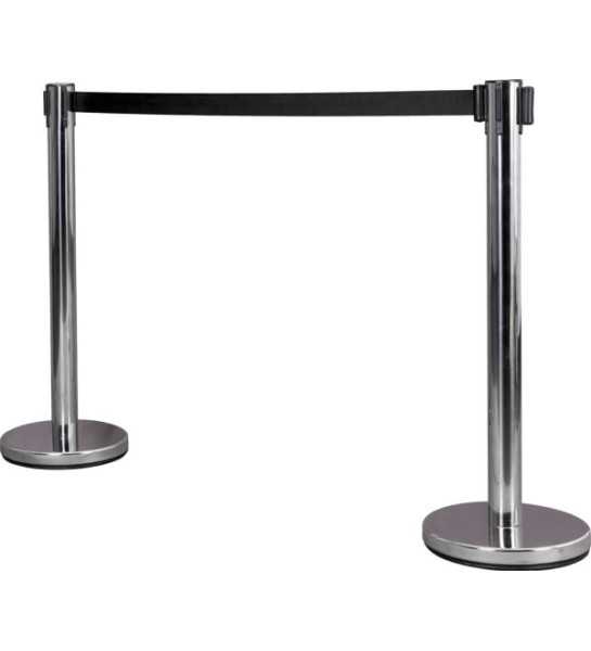 SŁUPEK STALOWY Z TAŚMĄ - POST-STEEL-2