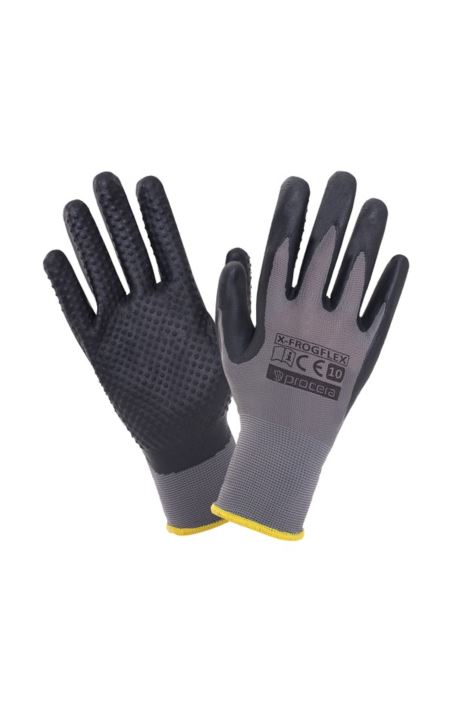 RĘKAWICE OCHRONNE POWLEKANE NITRYLEM X-FROGFLEX