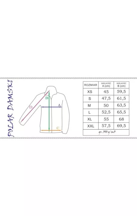 POLAR DAMSKI (300 GR)