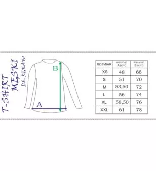 T-SHIRT MĘSKI DŁUGI RĘKAW 2