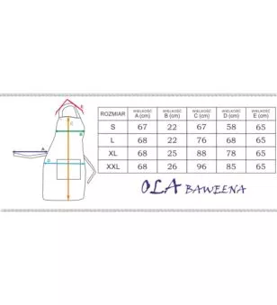 FARTUCH OLA BAW. 2