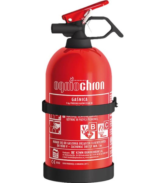 GAŚNICA PROSZKOWA 1 KG - OGP-1ZBC