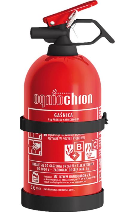 GAŚNICA PROSZKOWA 1 KG - OGP-1ZBC
