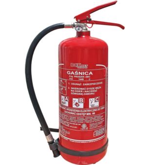 GAŚNICA PROSZKOWA 4 KG - BX-GP-4XABC-O