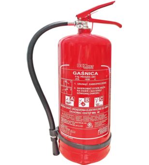 GAŚNICA PROSZKOWA 6 KG - BX-GP-6XABC-O