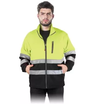 BLUZA Z POLARU OCHRONNA - POLSTRIP