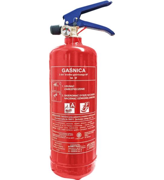 GAŚNICA PIANOWA, GASTRONOMICZNA 2 L - BX-GWP-2XAF