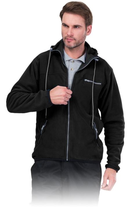 BLUZA Z POLARU OCHRONNA - POLAR-HOOD
