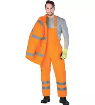 SPODNIE OCHRONNE OGRODNICZKI OCIEPLANE - S-VIS