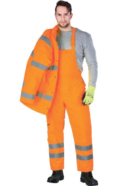 SPODNIE OCHRONNE OGRODNICZKI OCIEPLANE - S-VIS