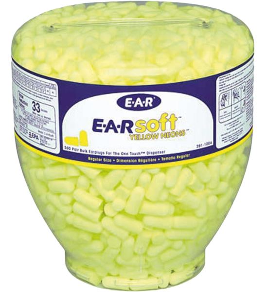 WKŁADKI PRZECIWHAŁASOWE - 3M-EARSOFT-PD02
