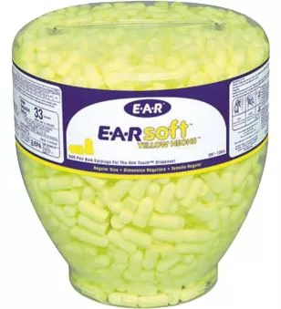 WKŁADKI PRZECIWHAŁASOWE - 3M-EARSOFT-PD02 2