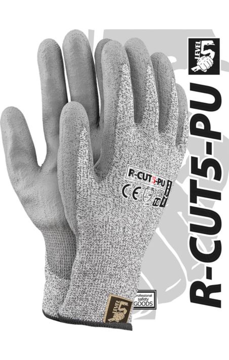 RĘKAWICE OCHRONNE - R-CUT5-PU
