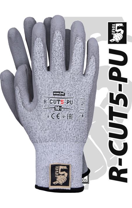 RĘKAWICE OCHRONNE - R-CUT5-PU