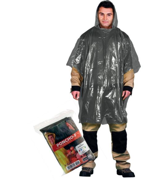 PONCZO OCHRONNE PRZECIWDESZCZOWE - PONCHO-F