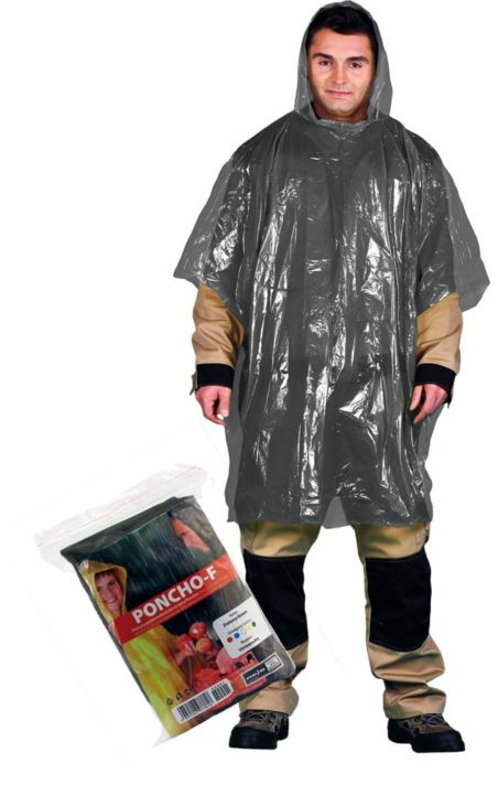 PONCZO OCHRONNE PRZECIWDESZCZOWE - PONCHO-F