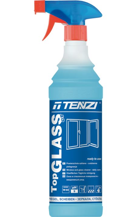 ŚRODEK DO MYCIA POWIERZCHNI SZKLANYCH - TZ-TOPGLASSGT