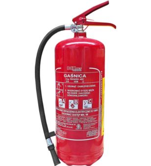 GAŚNICA PROSZKOWA 6 KG - BX-GP-6XABC-O-E