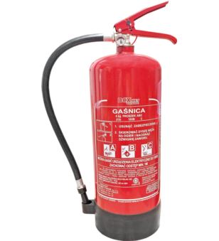 GAŚNICA PROSZKOWA 6 KG - BX-GP-6XABC-P-E