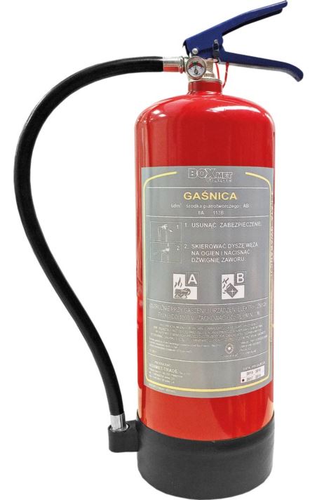 GAŚNICA PIANOWA 6 KG - BX-GWP-6XAB
