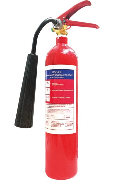 URZĄDZENIE GAŚNICZE 2 KG - BX-UGS-2X