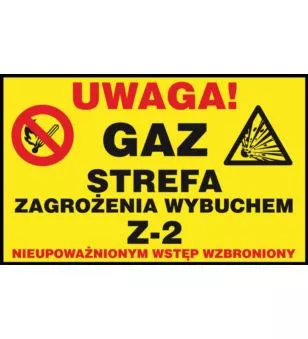 ZNAK BEZPIECZEŃSTWA - Z-34G