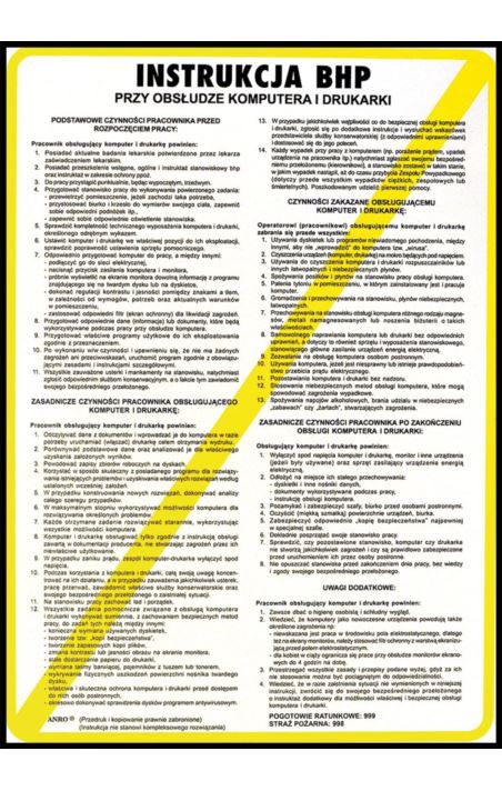 ZNAK BEZPIECZEŃSTWA - Z-IBN01