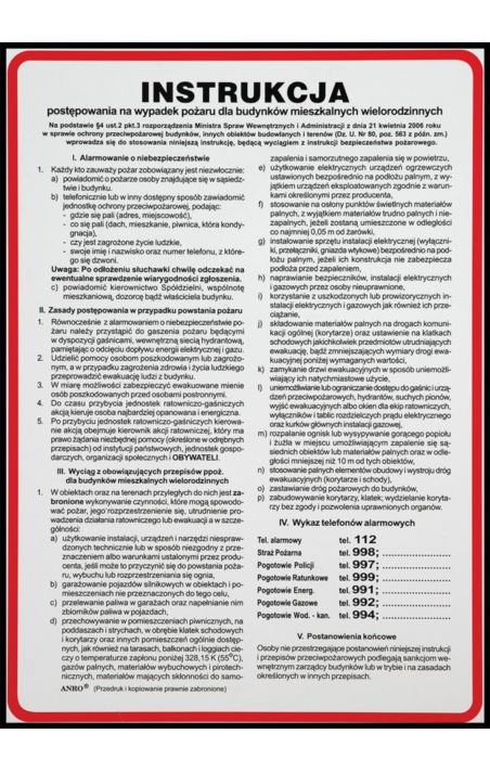 ZNAK BEZPIECZEŃSTWA - Z-IP07