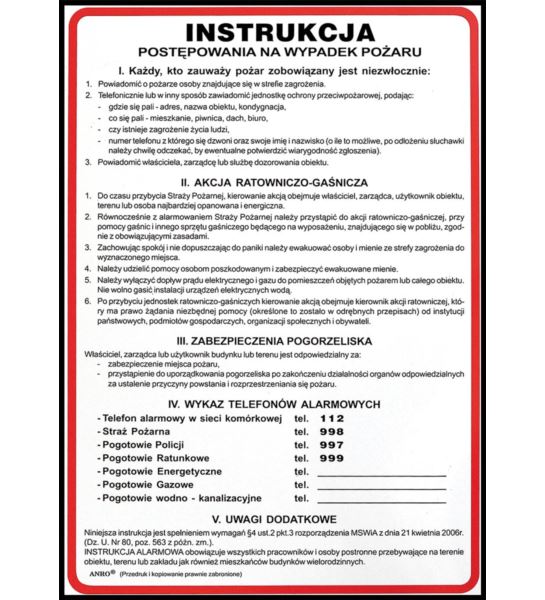 ZNAK BEZPIECZEŃSTWA - Z-IP1