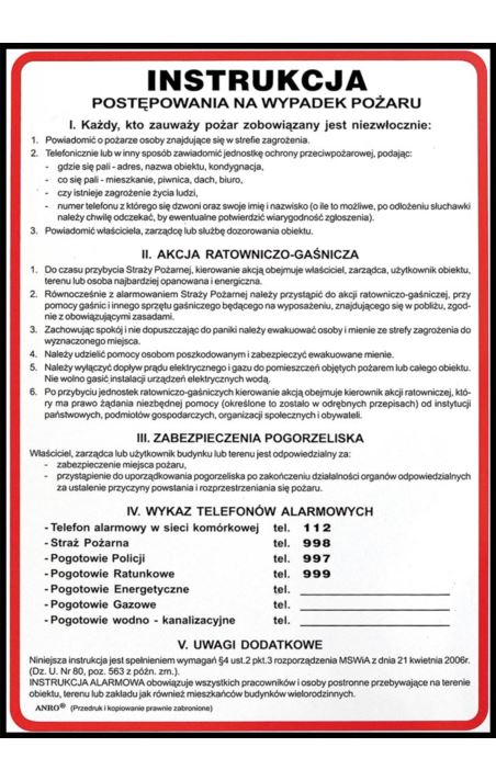 ZNAK BEZPIECZEŃSTWA - Z-IP1