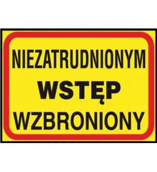 ZNAK BEZPIECZEŃSTWA - Z-TB14