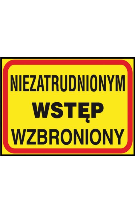 ZNAK BEZPIECZEŃSTWA - Z-TB14