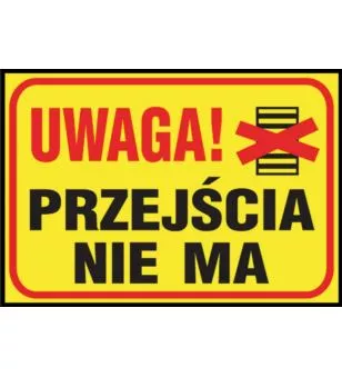 ZNAK BEZPIECZEŃSTWA - Z-TB2