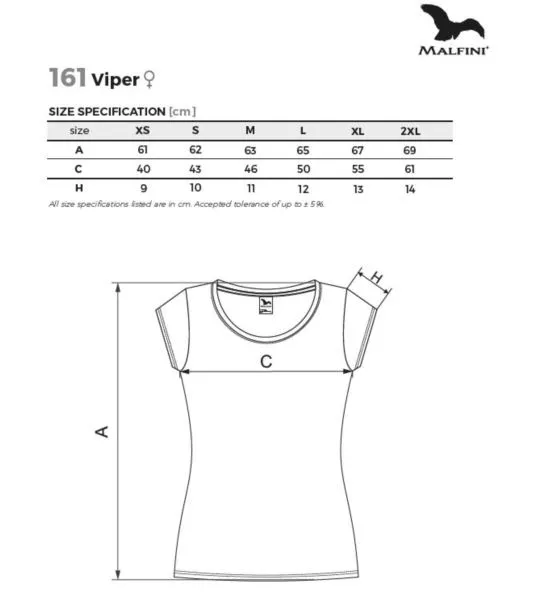T-SHIRT DAMSKI VIPER-161