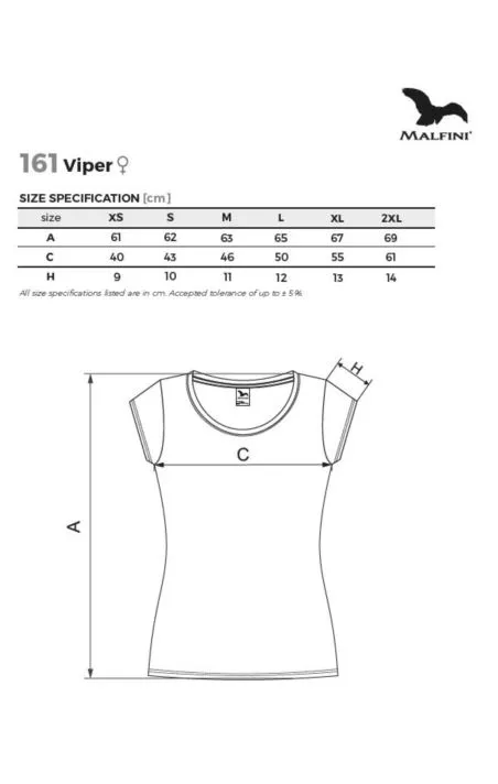 T-SHIRT DAMSKI VIPER-161