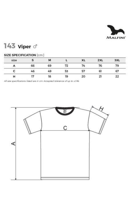 T-SHIRT MĘSKI VIPER-143