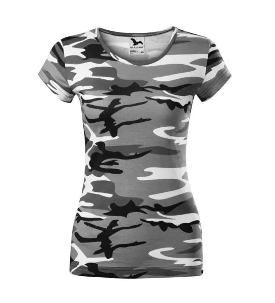T-SHIRT DAMSKI CAMO PURE-C22