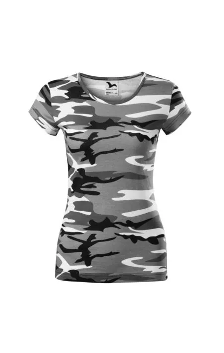T-SHIRT DAMSKI CAMO PURE-C22