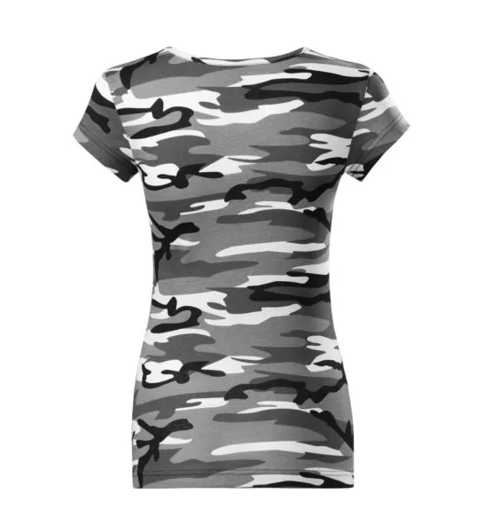 T-SHIRT DAMSKI CAMO PURE-C22