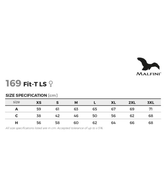 T-SHIRT DAMSKI FIT-T LS 169