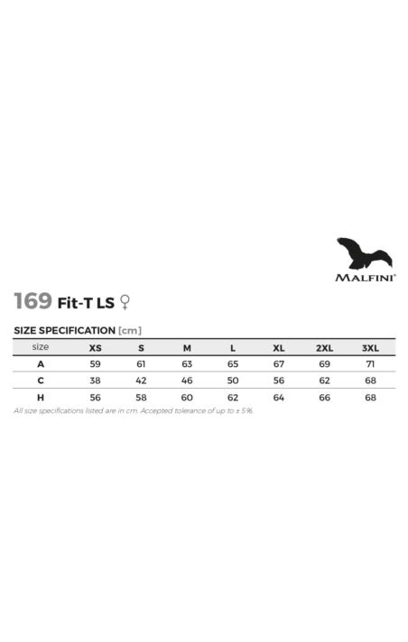 T-SHIRT DAMSKI FIT-T LS 169