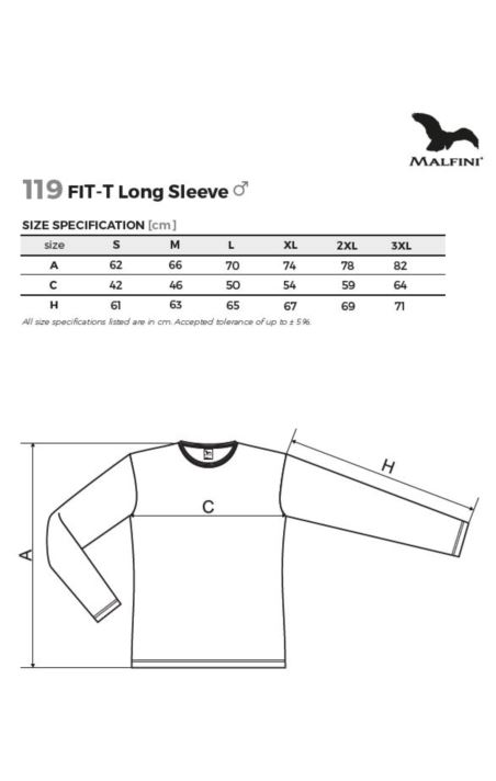 T-SHIRT MĘSKI FIT-T LS 119