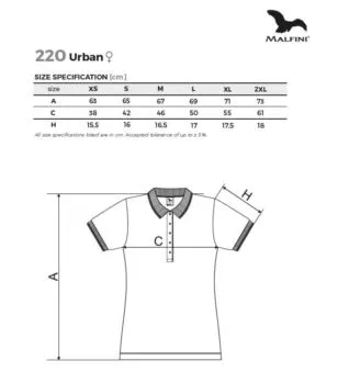 KOSZULKA POLO DAMSKA URBAN-220 2