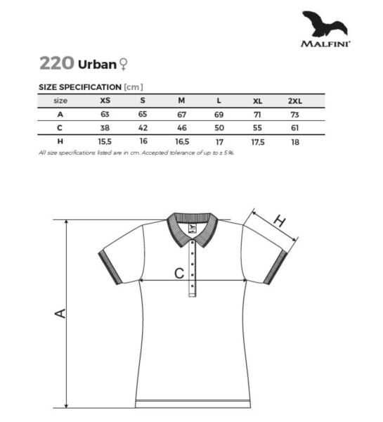KOSZULKA POLO DAMSKA URBAN-220