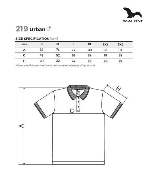 KOSZULKA POLO MĘSKA URBAN-219